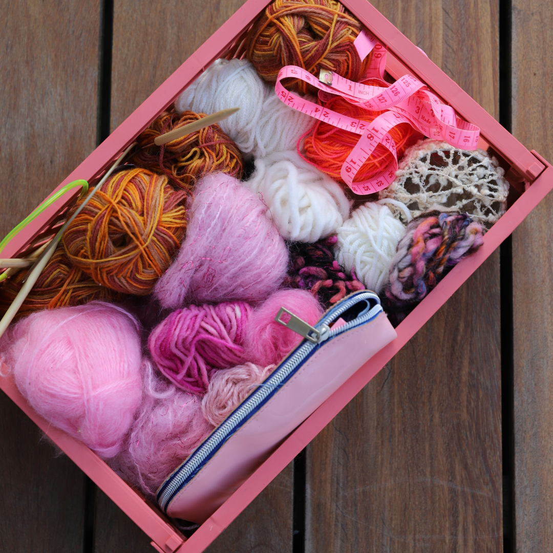 BREAKING NEWS: Color Magic with Yarn Scraps