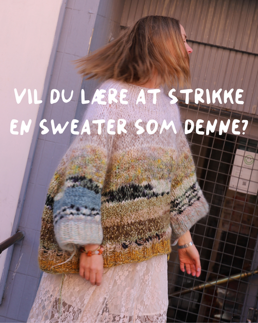 LIVE WEBINAR Lær at strikke med garnrester