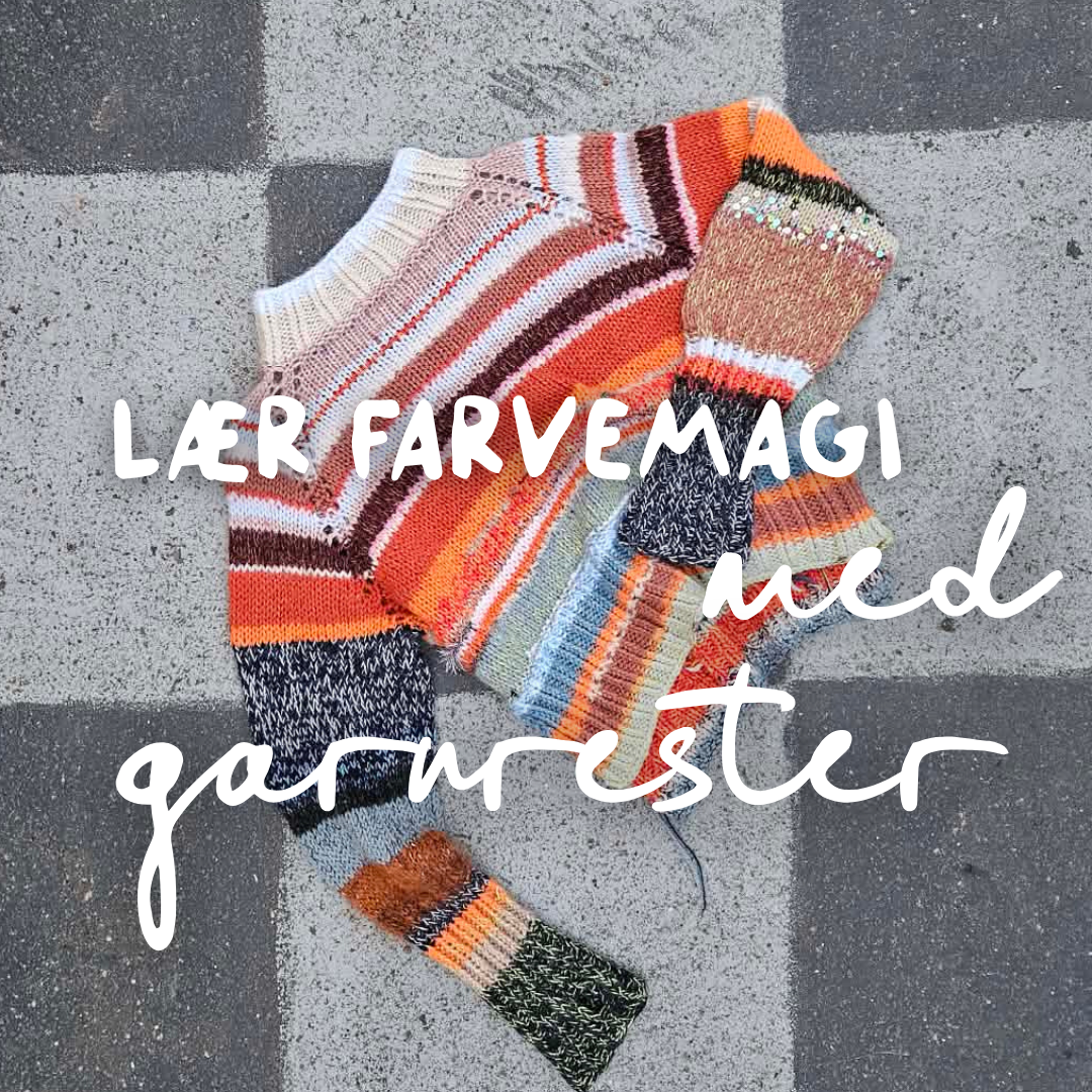 Lær Farvemagi med Garnrester
