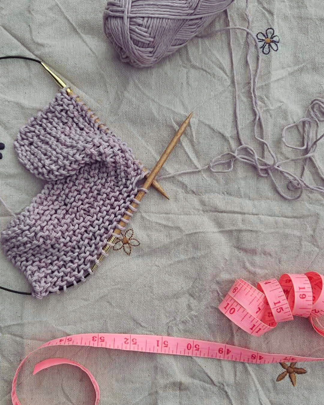 Sådan rammer du den rigtige strikkefasthed