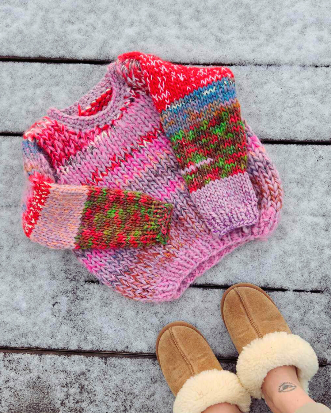 EXTRA CHUNKY SWEATER JUNIOR