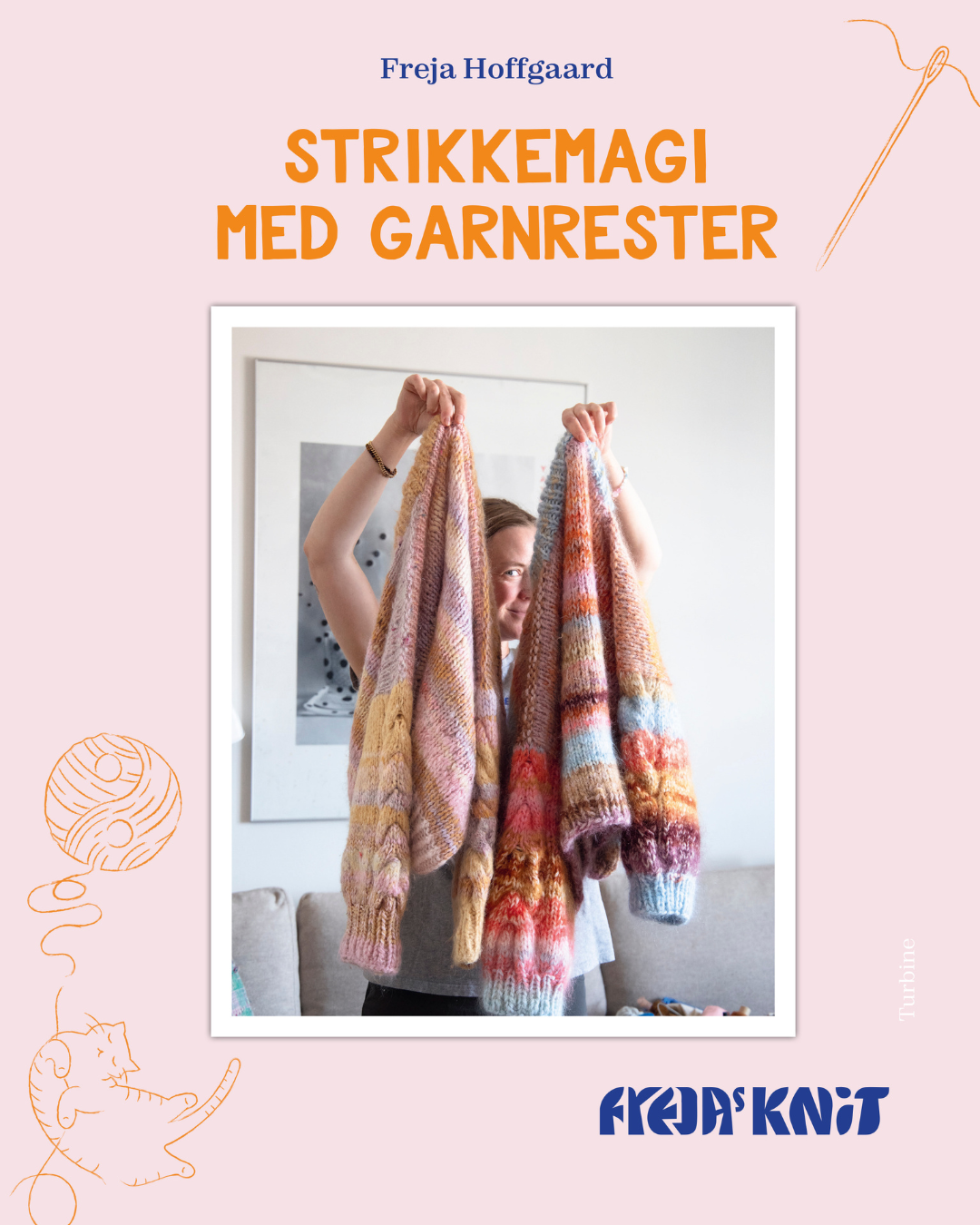 Strikkemagi med Garnrester