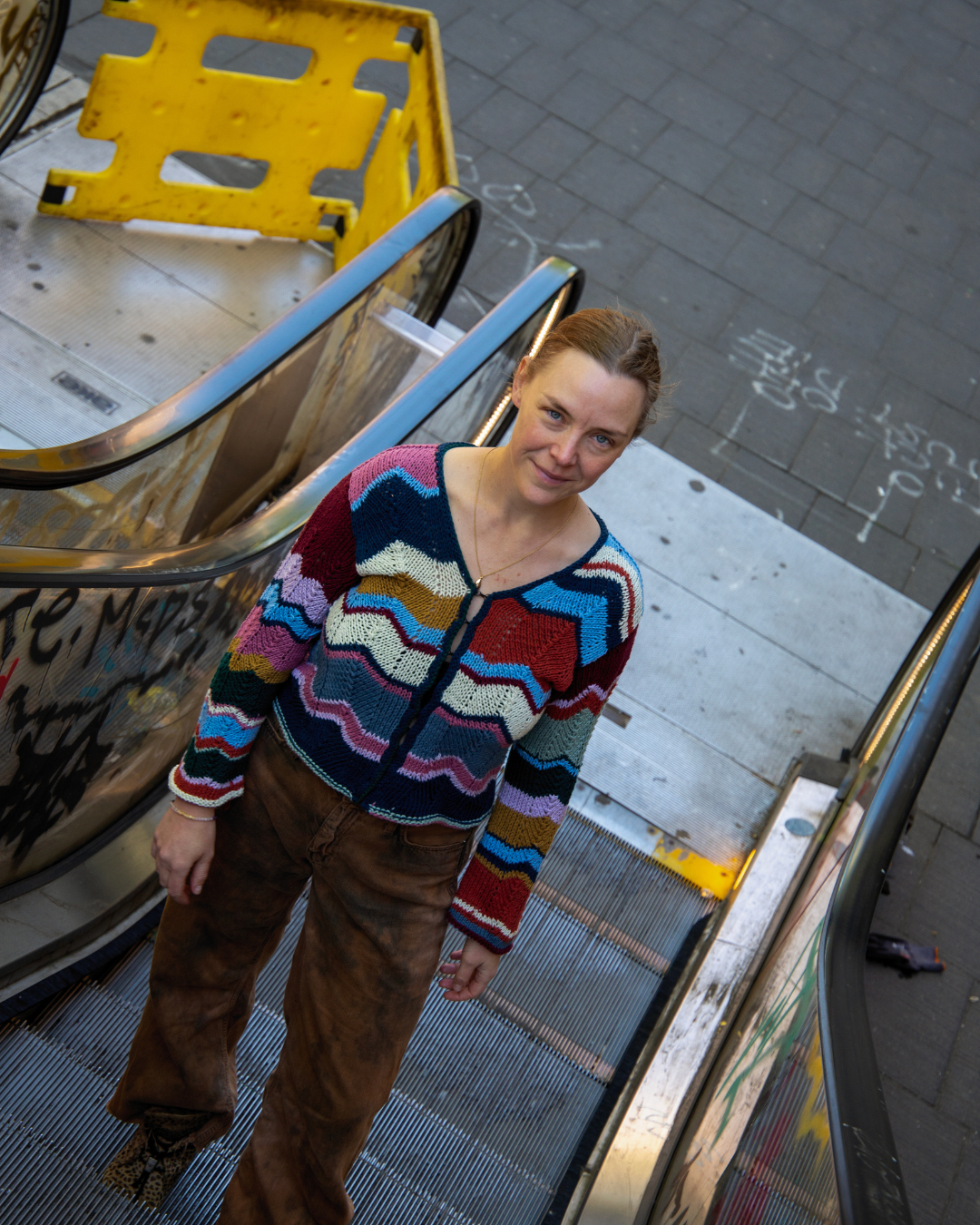 Strikkemagi med Garnrester