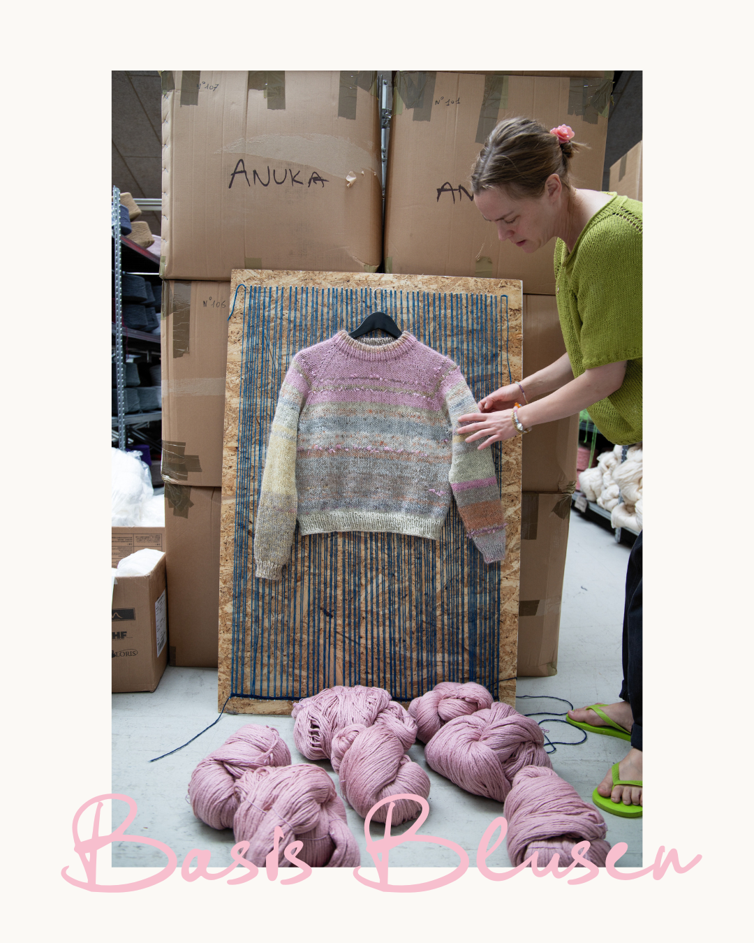 Strikkemagi med Garnrester