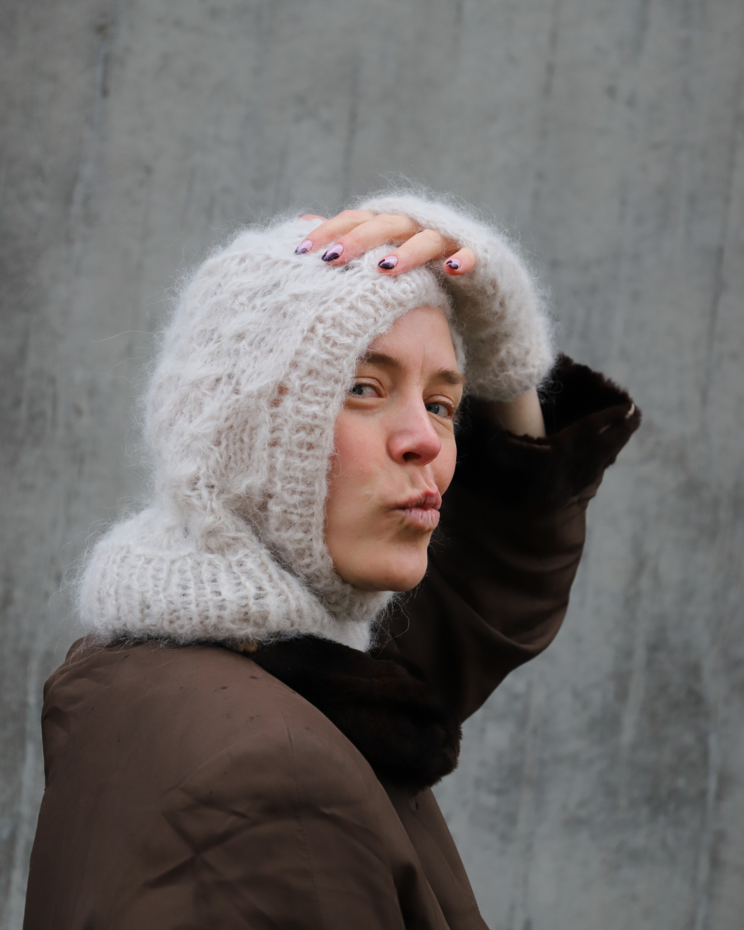 Pumpkin Spice Balaclava