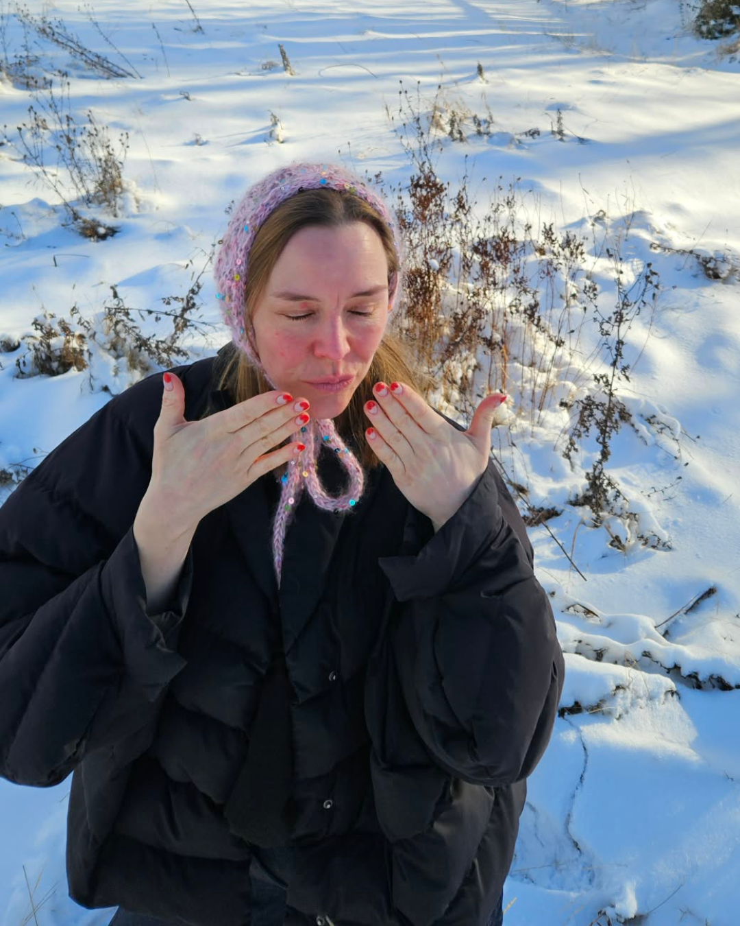 Pumpkin Spice Bonnet