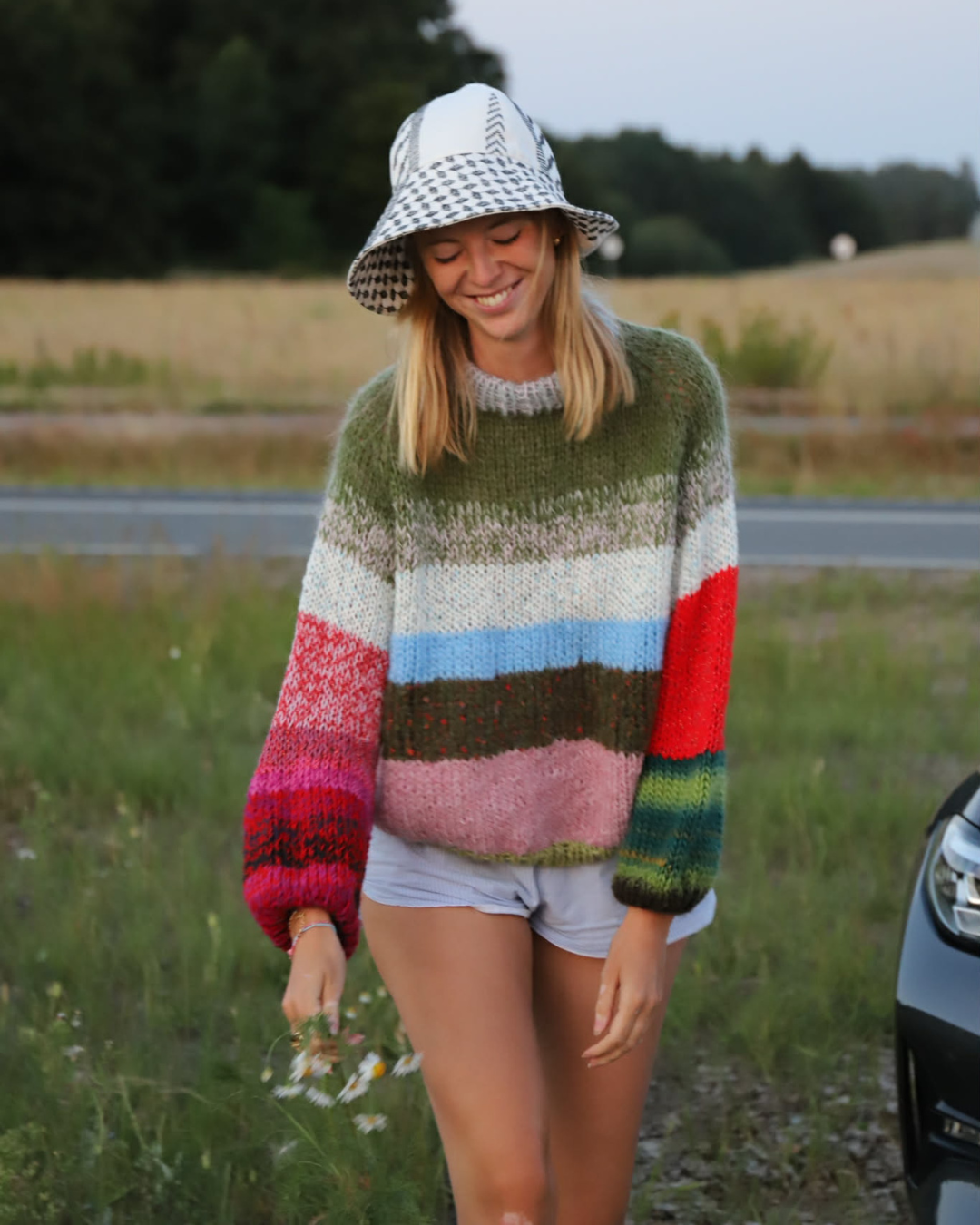 Happy Go Lucky Sweater