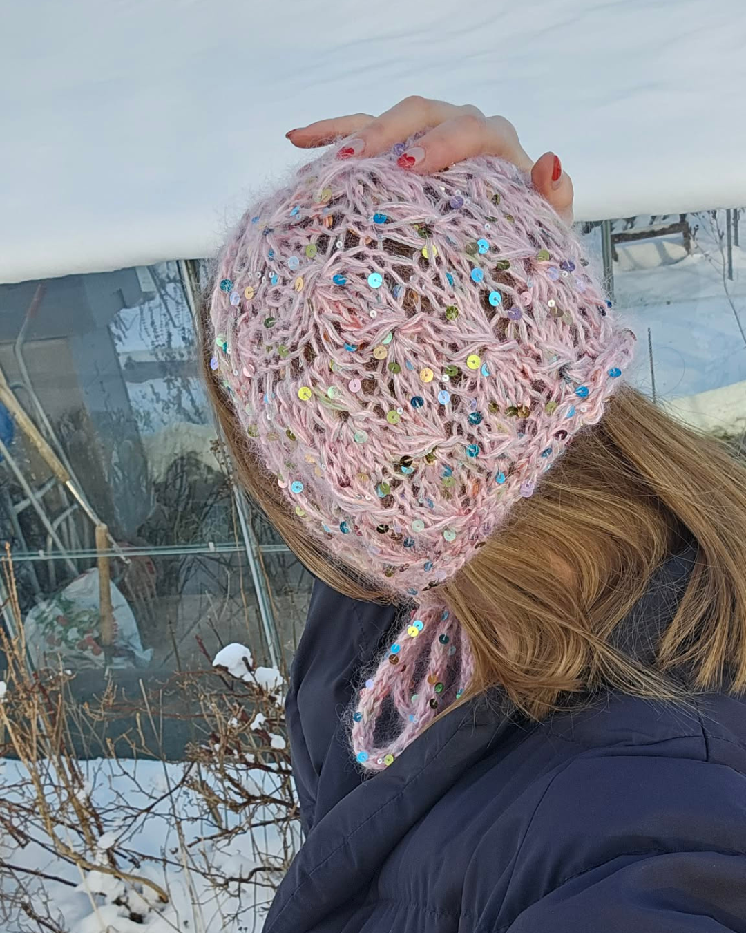 Pumpkin Spice Bonnet