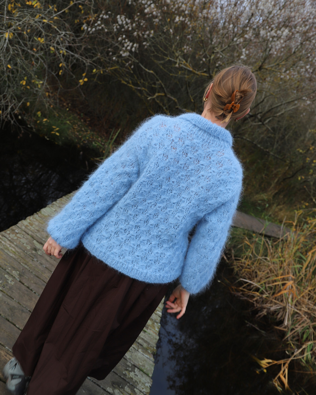 Pumpkin Spice Polo Cardigan