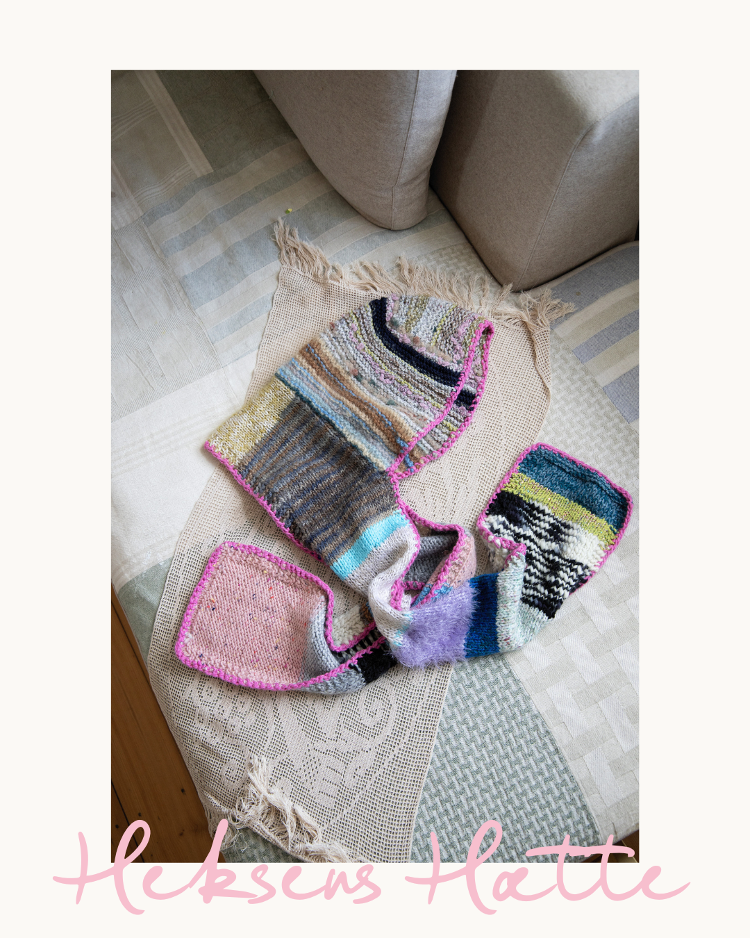 Strikkemagi med Garnrester