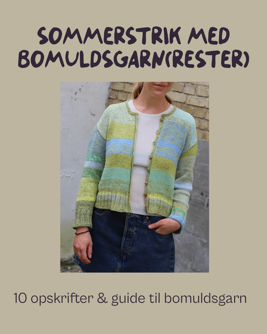 E-bog: 10 opskrifter og guide til bomuldsgarn (værdi 700kr)